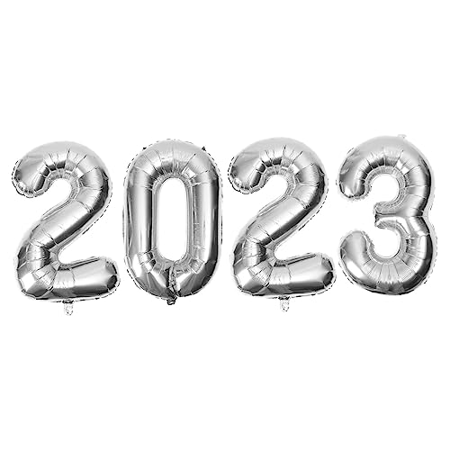 Gatuida 1Satz Ballon Silberne Folienballons Zur Partydekoration Für Neujahrsfeiern Festlichkeiten Und Besondere Anlässe Dekorative Luftballons Für Unvergessliche Gatuida 1Satz Ballon Silberne Folienballons Zur Partydekoration Für Neujahrsfeiern Festlichkeiten Und Besondere Anlässe Dekorative Luftballons Für Unvergessliche von Gatuida