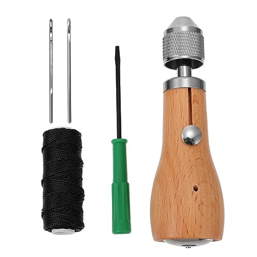 Gatuida 1Satz DIY Leder Nähahle Hochwertiges Hand Nähwerkzeug für Reparatur von Lederstoffen Geeignet für Riemen Schuhe Taschen und Zelte Einfach zu Bedienen und Tragbar Gatuida 1Satz DIY Leder Nähahle Hochwertiges Hand Nähwerkzeug für Reparatur von Lederstoffen Geeignet für Riemen Schuhe Taschen und Zelte Einfach zu Bedienen und Tragbar von Gatuida