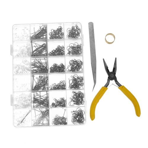 Gatuida 1Satz DIY Ohrringe Schmuckherstellung Zubehör mit Ohrhaken Leicht und Langlebig für Kreative DIY Projekte Handgefertigte Ohrringe Gestalten Gatuida 1Satz DIY Ohrringe Schmuckherstellung Zubehör mit Ohrhaken Leicht und Langlebig für Kreative DIY Projekte Handgefertigte Ohrringe Gestalten von Gatuida