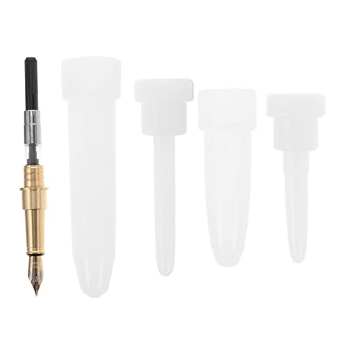 Gatuida 1Satz DIY Silikon Füllfederhalter Form Teiliges Epoxidharz mit Brass Pen Refill für Bastelprojekte und Personalisierte Stifte von Gatuida