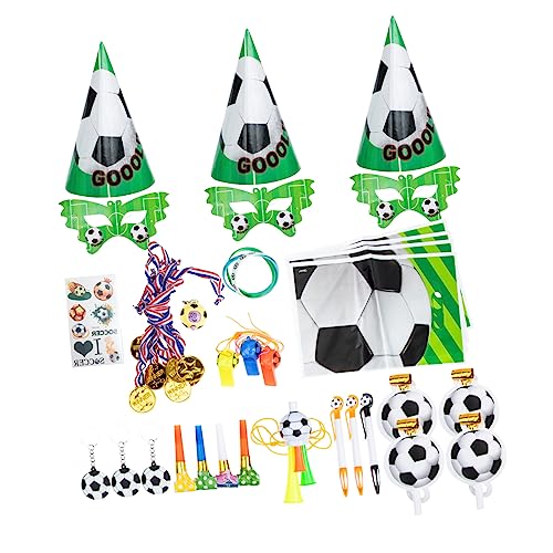 Gatuida 1Satz Fußball Requisiten für Teiliges DIY Fußballarmband für Partydekoration und Wettbewerbe für Fußballfeiern und Veranstaltungen von Gatuida