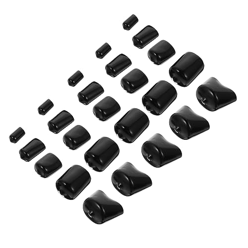 Gatuida 1Satz Gummiendkappen für Gewindeschutz Flexible Bolzenabdeckungen Schwarz für Möbel Zaun Schraubensicherheit Gatuida 1Satz Gummiendkappen für Gewindeschutz Flexible Bolzenabdeckungen Schwarz für Möbel Zaun Schraubensicherheit von Gatuida