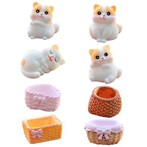 Gatuida 1Satz Katzenfiguren Süße Harz Katzenornamente Für Tischdekoration Niedliche Katzenfiguren Als DIY Schreibtischdekoration Für Katzenliebhaber Gatuida 1Satz Katzenfiguren Süße Harz Katzenornamente Für Tischdekoration Niedliche Katzenfiguren Als DIY Schreibtischdekoration Für Katzenliebhaber von Gatuida
