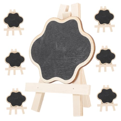 Gatuida 1Satz Miniatur Tafelschilder Wiederverwendbare Dekorative Kreidetafeln für Kreative Botschaften Teiliges mit Wolken Designs und Kreidestift für Küche von Gatuida