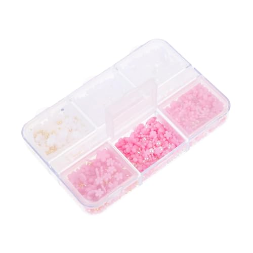 Gatuida 1Satz Nagelkunst Teiliges Box mit Bunten Blumen Dekorationen für Kreative Nail Art Designs Abnehmbare Nagelaccessoires für Persönliche und Professionelle Anwendungen Gatuida 1Satz Nagelkunst Teiliges Box mit Bunten Blumen Dekorationen für Kreative Nail Art Designs Abnehmbare Nagelaccessoires für Persönliche und Professionelle Anwendungen von Gatuida