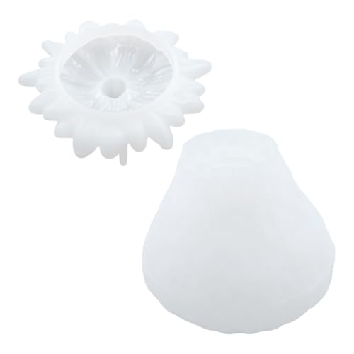 Gatuida 1Satz Silikon Obstglas Gussform DIY Epoxidharz Form für Obstglas Halter Langlebige Silikonform für Bastelprojekte für Zuhause und Büro von Gatuida