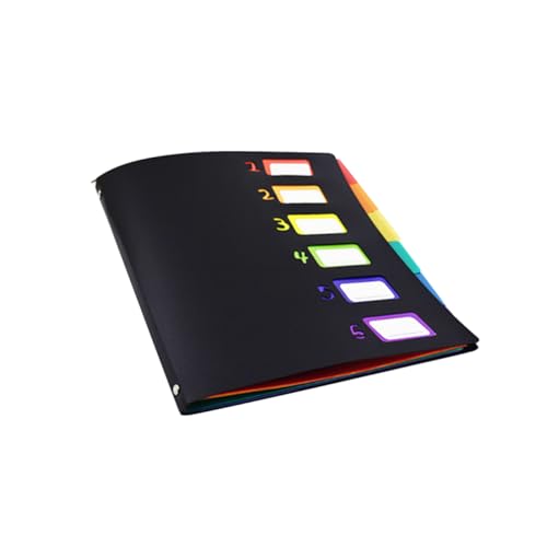 Gatuida 1Stück Regenbogenfarbiger Kunststoff Akkordeon Ordner Erweiterbarer Dateiordner für Büro und Schule zur Organisation Wichtiger Dokumente Hochwertiges und Langlebiges Gatuida 1Stück Regenbogenfarbiger Kunststoff Akkordeon Ordner Erweiterbarer Dateiordner für Büro und Schule zur Organisation Wichtiger Dokumente Hochwertiges und Langlebiges von Gatuida