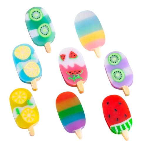 Gatuida 2 Boxen Mini Radiergummi Eiscreme Form Süßes Kreatives Schreibwaren für Schule und Büro Teilige Box und als Mitgebsel für Auszeichnungen von Gatuida