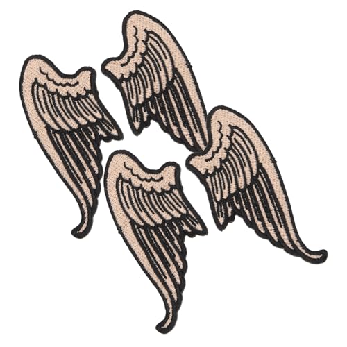 Gatuida 2 Paare Flügel Aufnäher Pu leder Stickerei Patches zum Aufnähen für Rucksäcke Hüte Kleidung DIY Zubehör Modische Langlebige Einzigartige Flügelflicken für Jacken Schuhe Gatuida 2 Paare Flügel Aufnäher Pu leder Stickerei Patches zum Aufnähen für Rucksäcke Hüte Kleidung DIY Zubehör Modische Langlebige Einzigartige Flügelflicken für Jacken Schuhe von Gatuida