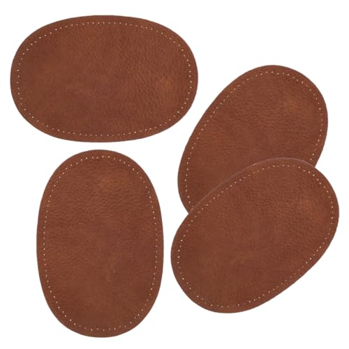 Gatuida 2 Paare Ovale Ellbogenflicken aus Pu leder mit Vorgebohrten Nadelöffnungen Nähen Reparaturflicken für Jacken Pullover Hosen DIY Nähprojekte Langlebiger Kleidungsschutz Braun Gatuida 2 Paare Ovale Ellbogenflicken aus Pu leder mit Vorgebohrten Nadelöffnungen Nähen Reparaturflicken für Jacken Pullover Hosen DIY Nähprojekte Langlebiger Kleidungsschutz Braun von Gatuida