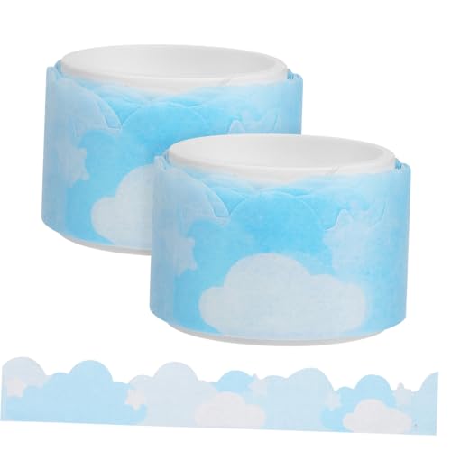 Gatuida 2 Rollen Washi Tape Dünnes Klebeband aus Strapazierfähigem Washi Papier Starke Haftung Vielseitig für Scrapbooking Journaling Geschenkverpackung und DIY Bastelprojekte Blaues Gatuida 2 Rollen Washi Tape Dünnes Klebeband aus Strapazierfähigem Washi Papier Starke Haftung Vielseitig für Scrapbooking Journaling Geschenkverpackung und DIY Bastelprojekte Blaues von Gatuida