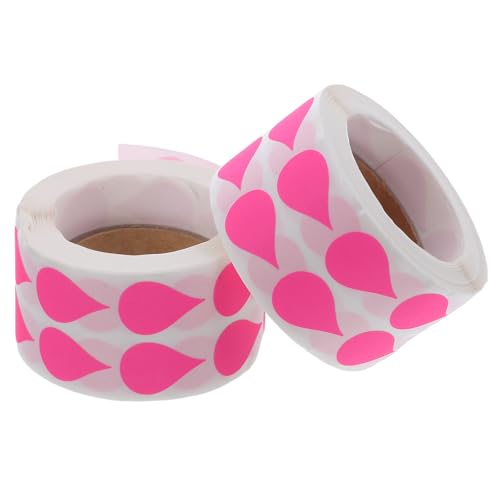 Gatuida 2 Rollen Wassertropfen-Aufkleber: Fluoreszierende Wassertropfen-Aufkleber, selbstklebendes Etikett – beschreibbare Etiketten für Planer, Tagebücher, Versandsiegel und Bastelideen Gatuida 2 Rollen Wassertropfen-Aufkleber: Fluoreszierende Wassertropfen-Aufkleber, selbstklebendes Etikett – beschreibbare Etiketten für Planer, Tagebücher, Versandsiegel und Bastelideen von Gatuida