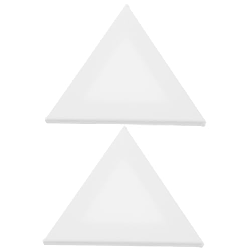 Gatuida 2 STÜCK Teiliges Dreieckiges Acryl Malpanel Langlebiges Ölgemälde Canvas Stabile DIY Zeichenplatte für Studenten und Künstler Vielseitig für Öl und Acrylfarben Geeignet von Gatuida