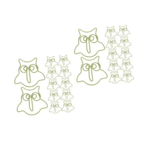Gatuida 2 Sätze Cartoon Eule Büroklammern Lustige Tier Papierclips Kreative Lesezeichen Für Schule Büro Zuhause Vielseitige Dekorative Klammern Für Notizen Fotos Dateien 50 Stück * 2 Gatuida 2 Sätze Cartoon Eule Büroklammern Lustige Tier Papierclips Kreative Lesezeichen Für Schule Büro Zuhause Vielseitige Dekorative Klammern Für Notizen Fotos Dateien 50 Stück * 2 von Gatuida