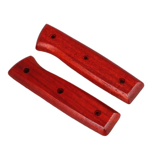 Gatuida 2 Sätze Küchenmesser Griff Ersatzset Holz Kochmesser Griff mit Rutschfester Ergonomischer Oberfläche Langlebig und Einfach zu Montieren für Küchenutensilien Gatuida 2 Sätze Küchenmesser Griff Ersatzset Holz Kochmesser Griff mit Rutschfester Ergonomischer Oberfläche Langlebig und Einfach zu Montieren für Küchenutensilien von Gatuida