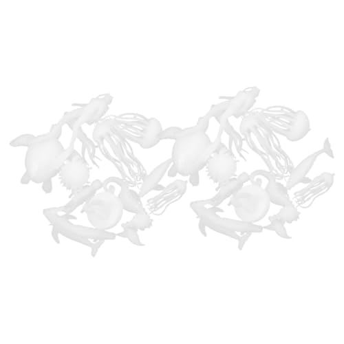 Gatuida 2 Sätze Miniaturisierte Meerestier Figuren Epoxidharz Gießformen für Kreative DIY Projekte für Bastelaktivitäten Fördert Feinmotorik und Detailreiche Gestaltung von Ozeanbewohnern von Gatuida