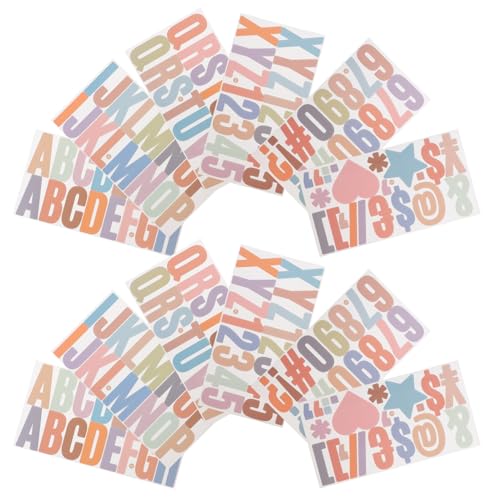 Gatuida 2 Sätze Selbstklebende Buchstaben Aufkleber Vinyl Buchstaben für Postkasten Bulletin Scrapbooking und DIY Dekoration Wasserfest und Abnehmbar Gatuida 2 Sätze Selbstklebende Buchstaben Aufkleber Vinyl Buchstaben für Postkasten Bulletin Scrapbooking und DIY Dekoration Wasserfest und Abnehmbar von Gatuida