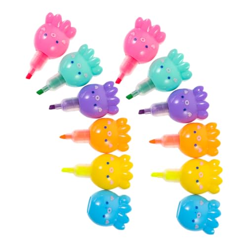 Gatuida 2 Sätze Stapelbare Octopus-textmarker Mini Fluoreszierende Marker in Bunten Farben Kinderfreundlich Abnehmbar und Vielseitig für Schüler DIY Projekte Notizen und Kreatives Gatuida 2 Sätze Stapelbare Octopus-textmarker Mini Fluoreszierende Marker in Bunten Farben Kinderfreundlich Abnehmbar und Vielseitig für Schüler DIY Projekte Notizen und Kreatives von Gatuida