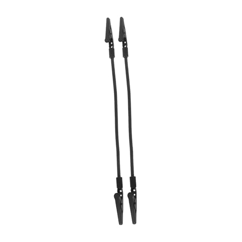 Gatuida 2 Stück Alligator Klemmen Schwarz Flexible Bildhalter Clip Halter Vielseitige Bildhalter Klammern für Karten Notizen und Schweißdrahtbefestigung Einhandbedienung für Büro und von Gatuida
