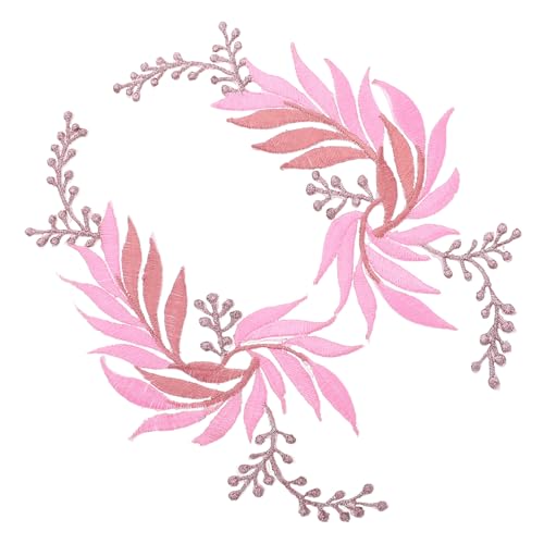 Gatuida 2 Stück Bestickte Aufnäher zum Aufbügeln Hochwertige Textilapplikationen für DIY Kleidung Stilvolle Blattform für Röcke Einfache Anwendung Langlebiges Material Gatuida 2 Stück Bestickte Aufnäher zum Aufbügeln Hochwertige Textilapplikationen für DIY Kleidung Stilvolle Blattform für Röcke Einfache Anwendung Langlebiges Material von Gatuida