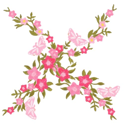 Gatuida 2 Stück Bestickte Blumenaufnäher zum Aufbügeln Farbige DIY für Kleidung Taschen Jeans Rucksäcke Dekorative Reparatur stickerei Applikationen Gatuida 2 Stück Bestickte Blumenaufnäher zum Aufbügeln Farbige DIY für Kleidung Taschen Jeans Rucksäcke Dekorative Reparatur stickerei Applikationen von Gatuida