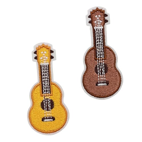 Gatuida 2 Stück Bestickte Gitarren Aufnäher zum Aufnähen Langlebige DIY Kleidung Reparatur und Dekoration für Jeans Taschen Hüte Vielseitig Einsetzbar Praktische Applikationen Gatuida 2 Stück Bestickte Gitarren Aufnäher zum Aufnähen Langlebige DIY Kleidung Reparatur und Dekoration für Jeans Taschen Hüte Vielseitig Einsetzbar Praktische Applikationen von Gatuida