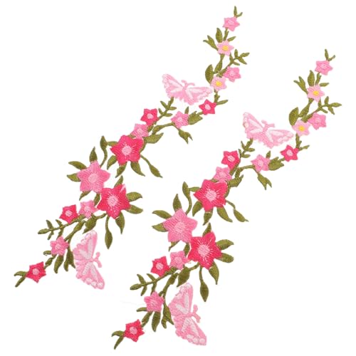 Gatuida 2 Stück Bügelflicken Blumenmotive Bestickte Applikationen aus Hochwertigem Vielseitige Klebeflicken zum Aufbügeln für Kleidung Rucksäcke Hosen und DIY Reparaturen Gatuida 2 Stück Bügelflicken Blumenmotive Bestickte Applikationen aus Hochwertigem Vielseitige Klebeflicken zum Aufbügeln für Kleidung Rucksäcke Hosen und DIY Reparaturen von Gatuida