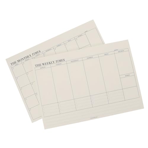 Gatuida 2 Stück Büroplan Notizbuch Zu Machen Monatliche Zeitung Monatsplaner Notizblock Wochenplaner Tägliches Notizbuch Zeitplan-notizbuch Aufgabennotizbuch Für Die Arbeit Papier Gatuida 2 Stück Büroplan Notizbuch Zu Machen Monatliche Zeitung Monatsplaner Notizblock Wochenplaner Tägliches Notizbuch Zeitplan-notizbuch Aufgabennotizbuch Für Die Arbeit Papier von Gatuida