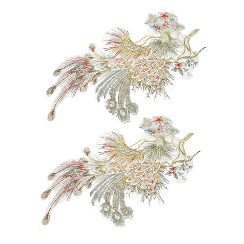 Gatuida 2 Stück Chinesischer Stil Vogel Stickerei Patch Tier Applikationen zum Aufnähen für Kleidung Taschen DIY Bekleidungszubehör Elegante Tiermotive für Mode und Bastelarbeiten Gatuida 2 Stück Chinesischer Stil Vogel Stickerei Patch Tier Applikationen zum Aufnähen für Kleidung Taschen DIY Bekleidungszubehör Elegante Tiermotive für Mode und Bastelarbeiten von Gatuida