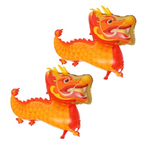 Gatuida 2 Stück Drachenballons für Frühlingsfest Chinesische Neujahrsdeko Orange Luftballons Partydekoration für Lunar Year Feiern Gatuida 2 Stück Drachenballons für Frühlingsfest Chinesische Neujahrsdeko Orange Luftballons Partydekoration für Lunar Year Feiern von Gatuida