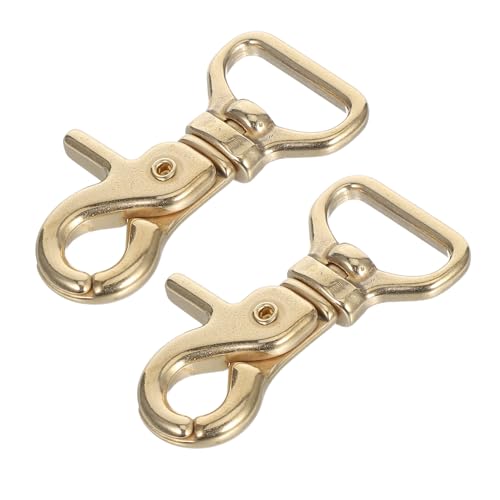 Gatuida 2 Stück Drehbare Karabinerhaken Mit D-ring Für Schlüsselanhänger, Rucksäcke Und Diy-schmuckherstellung. Gatuida 2 Stück Drehbare Karabinerhaken Mit D-ring Für Schlüsselanhänger, Rucksäcke Und Diy-schmuckherstellung. von Gatuida
