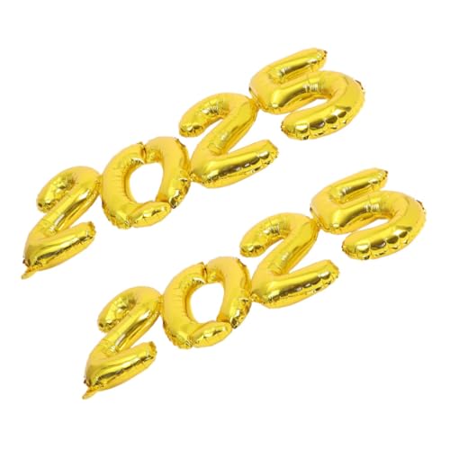 Gatuida 2 Stück Folienballons Gold Teilig Zahl Luftballons Neujahr Party Dekoration Elegant Glänzend Vielseitig für Silvester Geburtstage Jubiläen Feier Gatuida 2 Stück Folienballons Gold Teilig Zahl Luftballons Neujahr Party Dekoration Elegant Glänzend Vielseitig für Silvester Geburtstage Jubiläen Feier von Gatuida