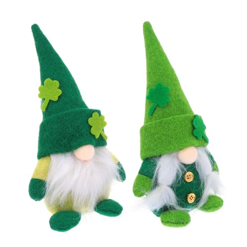 Gatuida 2 Stück Gesichtslose Puppe Lustig Mini Puppenspielzeug Spielzeuge Puppenaugen Handwerk Zum St. Patrick's Day Puppendekor Gefüllte Puppe Bastelpuppe Partyzubehör Vlies Green Gatuida 2 Stück Gesichtslose Puppe Lustig Mini Puppenspielzeug Spielzeuge Puppenaugen Handwerk Zum St. Patrick's Day Puppendekor Gefüllte Puppe Bastelpuppe Partyzubehör Vlies Green von Gatuida