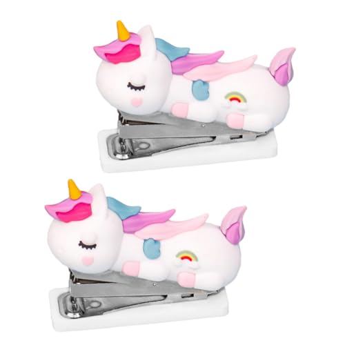 Gatuida 2 Stück Handheld Mini Einhorn Heftgerät Tragbar Praktischer Büro und Schul Tacker Farbenfrohes Design Einfach zu Bedienen für Zuhause und Unterwegs Gatuida 2 Stück Handheld Mini Einhorn Heftgerät Tragbar Praktischer Büro und Schul Tacker Farbenfrohes Design Einfach zu Bedienen für Zuhause und Unterwegs von Gatuida