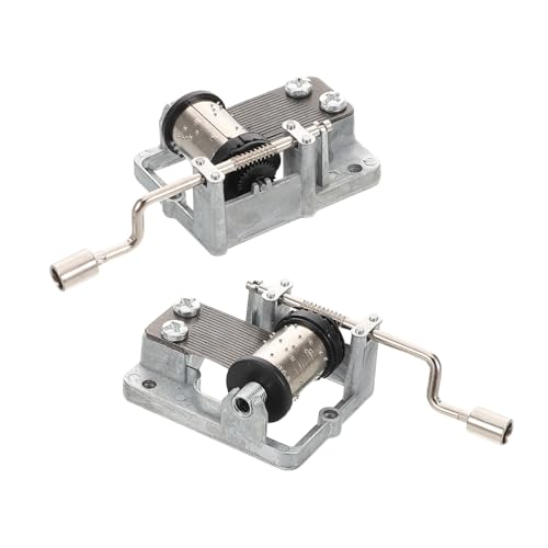 Gatuida 2 Stück Handkurbel Musikmechanismus Spieluhr DIY Metall für Bastelprojekte Geschenkideen Geeignet für Holz Papier Glas Kunststoff Boxen Gatuida 2 Stück Handkurbel Musikmechanismus Spieluhr DIY Metall für Bastelprojekte Geschenkideen Geeignet für Holz Papier Glas Kunststoff Boxen von Gatuida