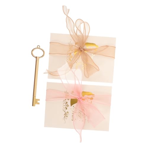 Gatuida 2 Stück Hochwertige Hochzeitseinladungskarten Romantische Vow Cards mit Edlem Satinband für Hochzeitsfeiern und Personalisierbar und Ansprechend Gestaltet Gatuida 2 Stück Hochwertige Hochzeitseinladungskarten Romantische Vow Cards mit Edlem Satinband für Hochzeitsfeiern und Personalisierbar und Ansprechend Gestaltet von Gatuida