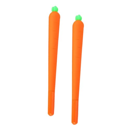Gatuida 2 Stück Karotten Gel Tintenroller Zeichnen Stift Silikon Kugelschreiber Nachfüllbar Spitze Für Schule Büro Gatuida 2 Stück Karotten Gel Tintenroller Zeichnen Stift Silikon Kugelschreiber Nachfüllbar Spitze Für Schule Büro von Gatuida