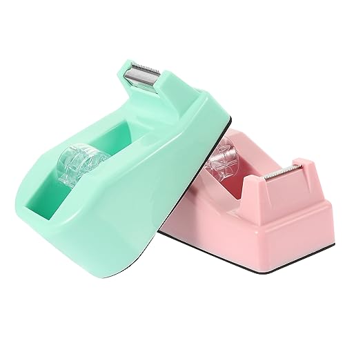 Gatuida 2 Stück Klebebandspender Pastellfarben Praktischer Abroller für Büro und Zuhause Design Müheloses Schneiden und Aufbewahrung von Klebeband für Bastelarbeiten und Gatuida 2 Stück Klebebandspender Pastellfarben Praktischer Abroller für Büro und Zuhause Design Müheloses Schneiden und Aufbewahrung von Klebeband für Bastelarbeiten und von Gatuida