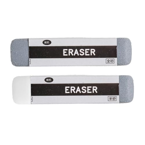 Gatuida 2 Stück Matte Radiergummi für Tinten Kugelschreiber Präzises Löschen ohne Rückstände Frosted Oberfläche für Schüler und Büro Schreibwaren Gatuida 2 Stück Matte Radiergummi für Tinten Kugelschreiber Präzises Löschen ohne Rückstände Frosted Oberfläche für Schüler und Büro Schreibwaren von Gatuida