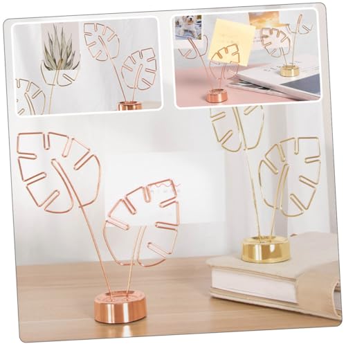 Gatuida 2 Stück Metall Tischkartenhalter Design und Stabilem Sockel Memo Fotoclips für Schreibtischdekoration Langlebiger Edelstahl für Büro Zuhause und Party Gatuida 2 Stück Metall Tischkartenhalter Design und Stabilem Sockel Memo Fotoclips für Schreibtischdekoration Langlebiger Edelstahl für Büro Zuhause und Party von Gatuida