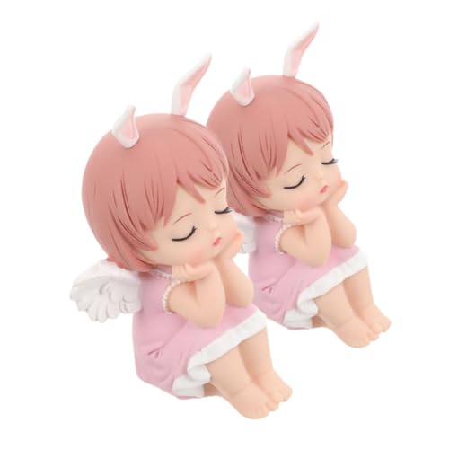 Gatuida 2 Stück Niedliche Engel Tortendeko Mädchen Cake Topper Figuren Vielseitige Kinderparty Deko Detailreiche Cartoon Kuchenornamente für Geburtstag Tisch und Blumenpflanzendekoration Gatuida 2 Stück Niedliche Engel Tortendeko Mädchen Cake Topper Figuren Vielseitige Kinderparty Deko Detailreiche Cartoon Kuchenornamente für Geburtstag Tisch und Blumenpflanzendekoration von Gatuida