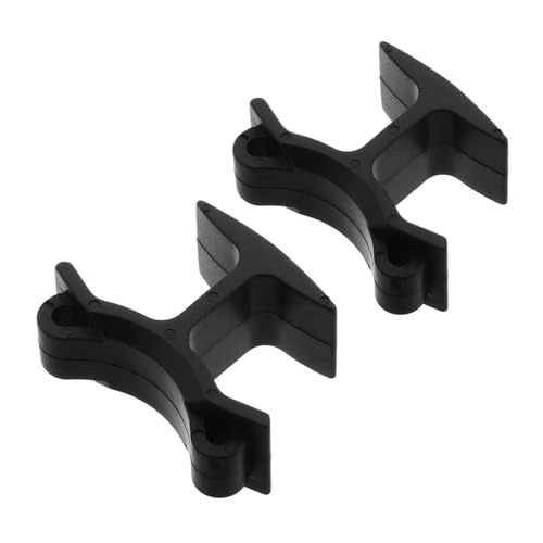 Gatuida 2 Stück PVC Fingerclips für Sportpfeifen Stabiler Tragehalter für Trainer und Schiedsrichter Zubehör für Sportunterricht Outdoor Camping und Notfallsituationen von Gatuida