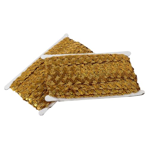 Gatuida 2 Stück Pailletten Spitzenborte Glitzernde Dekoborte für DIY Kleidung Hochzeits und Partyaccessoires Farbiges Dekorationsband zum Nähen und Basteln Gatuida 2 Stück Pailletten Spitzenborte Glitzernde Dekoborte für DIY Kleidung Hochzeits und Partyaccessoires Farbiges Dekorationsband zum Nähen und Basteln von Gatuida