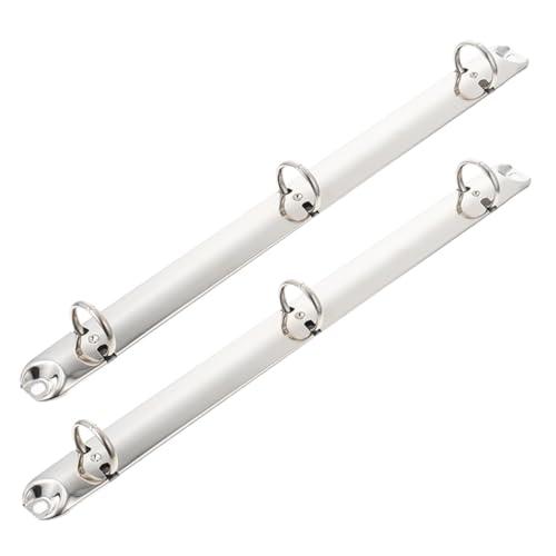 Gatuida 2 Stück Ring Metallordner Mechanismus Stabile Runde Binderclips Flexibel Öffnend und Schließend Passend für Ringbuch Planer Notizbuch und Loseblattbindung Gatuida 2 Stück Ring Metallordner Mechanismus Stabile Runde Binderclips Flexibel Öffnend und Schließend Passend für Ringbuch Planer Notizbuch und Loseblattbindung von Gatuida