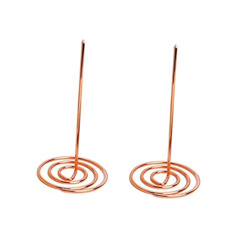 Gatuida 2 Stück Rosegoldene Gabeln für Rechnungen und Dokumente Metallischer Zettelhalter für Büro Zuhause und Küche für Restaurants und Veranstaltungen Gatuida 2 Stück Rosegoldene Gabeln für Rechnungen und Dokumente Metallischer Zettelhalter für Büro Zuhause und Küche für Restaurants und Veranstaltungen von Gatuida