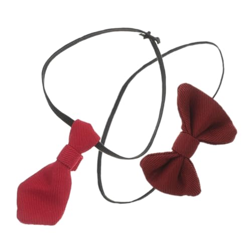 Gatuida 2 Stück Rote Schleifen für Puppen Outfits DIY Kleidung Accessoires für Bastelprojekte und Kreative Spielideen Gatuida 2 Stück Rote Schleifen für Puppen Outfits DIY Kleidung Accessoires für Bastelprojekte und Kreative Spielideen von Gatuida