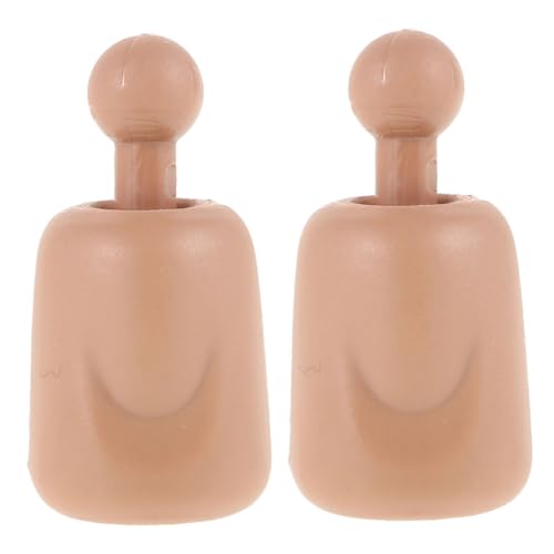 Gatuida 2 Stück Schlichter Halsverbinder Puppenhalsverbinder DIY Puppenkopf Adapter Puppen DIY Verbinder Puppen DIY Zubehör DIY Puppenhals Adapter Puppenhandwerk Halsverbinder von Gatuida