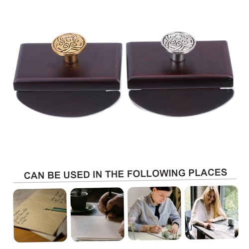 Gatuida 2 Stück Schnelltrocknendes Rocker Blotter aus Holz mit Saugfähigem Papier Praktisches Schreibwerkzeug für Füllfederhalter Kalligraphie Langlebig und Komfortabel Zufällige Farbe Gatuida 2 Stück Schnelltrocknendes Rocker Blotter aus Holz mit Saugfähigem Papier Praktisches Schreibwerkzeug für Füllfederhalter Kalligraphie Langlebig und Komfortabel Zufällige Farbe von Gatuida