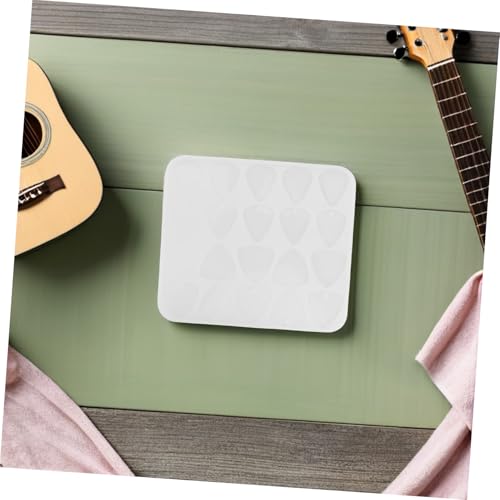 Gatuida 2 Stück Silikonform Gitarrenplektren Gießform für Harz DIY Resin Casting Schlüsselanhänger Anhänger Daumen Fingerplektrum Formen Wiederverwendbar Ergonomisch für Bastler Gatuida 2 Stück Silikonform Gitarrenplektren Gießform für Harz DIY Resin Casting Schlüsselanhänger Anhänger Daumen Fingerplektrum Formen Wiederverwendbar Ergonomisch für Bastler von Gatuida