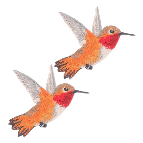 Gatuida 2 Stück Symmetrische Bestickte Vogel Aufnäher zum Aufbügeln Applikationen für DIY Kleidung Reparaturflicken Dekorative Nähpatches für Pullover Jeans Kissen und Sweater Gatuida 2 Stück Symmetrische Bestickte Vogel Aufnäher zum Aufbügeln Applikationen für DIY Kleidung Reparaturflicken Dekorative Nähpatches für Pullover Jeans Kissen und Sweater von Gatuida